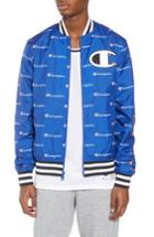 Men's Champion Print Baseball Jacket - Blue