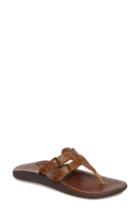 Women's Olukai Honoka'a Buckle Flip Flop M - Beige