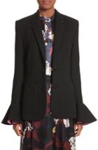Women's Roksanda Riva Jacket Us / 8 Uk - Black