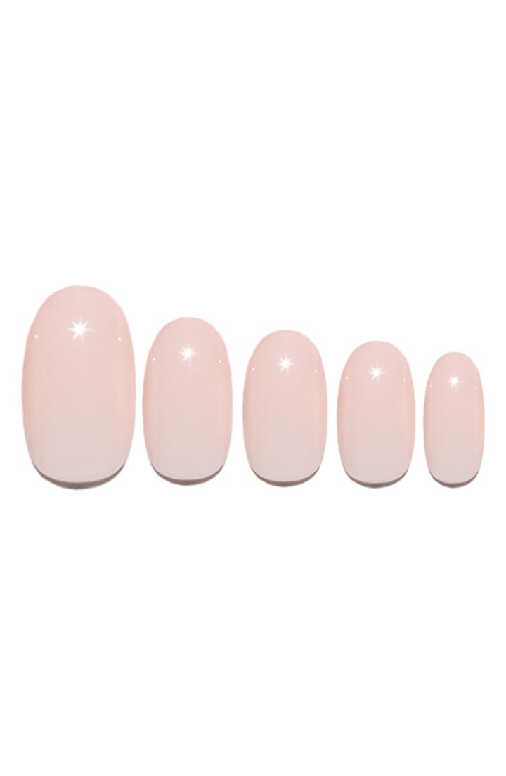 Static Nails Sugar Floss Round Pop-on Reusable Manicure Set - Sugar Floss