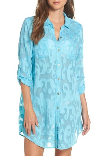 Women's Lilly Pulitzer Natalie Shirtdress Cover-up
