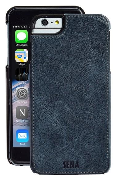 Sena Heritage Lugano Leather Iphone 6 /6s Plus Case - Blue