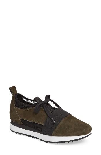 Women's Steve Madden Altitude Sock-fit Sneaker .5 M - Green