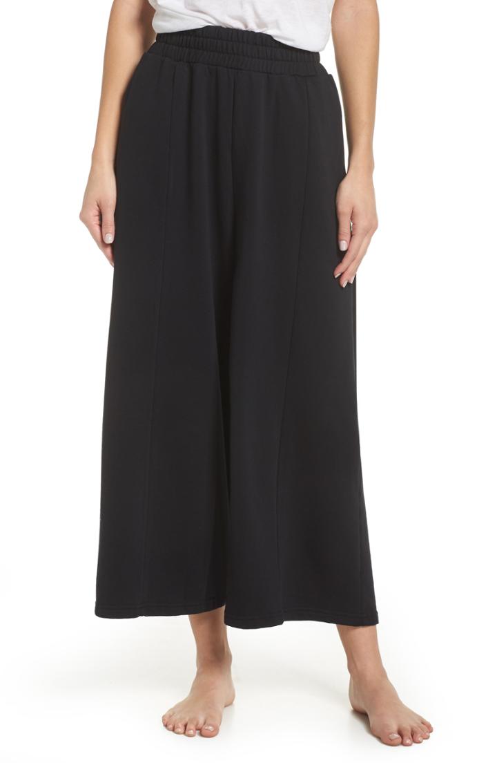 Women's The Laundry Room Flare Leg Crop Pants - Black