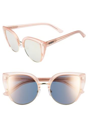 Women's Quay Australia X Missguided Oh My Dayz 53mm Sunglasses - Pink/ Gold