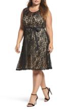 Women's Soprano Tie Waist Lace Dress