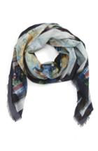 Women's Burberry Henry Moore Print Square Scarf