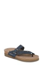 Women's Mephisto Helen Slide Sandal M - Blue