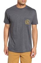 Men's Rip Curl Merman Heathered Pocket T-shirt - Grey