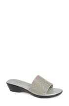 Women's Athena Alexander Stroller Slide Sandal M - Metallic