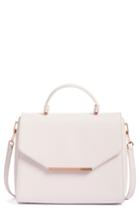 Ted Baker London Large Dajana Faux Leather Top Handle Satchel -