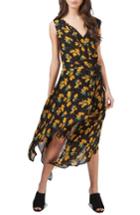 Women's Topshop Marigold Wrap Midi Dress