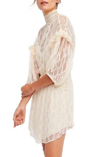 Women's Free People Bittersweet Dolman Minidress - Ivory