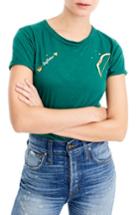 Women's J.crew Horoscope Tee - Green