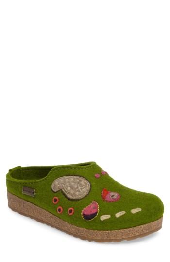 Women's Haflinger Paisley Slipper Us / 37eu - Green