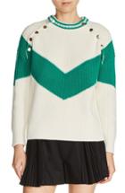 Women's Maje Snap Shoulder Sweater