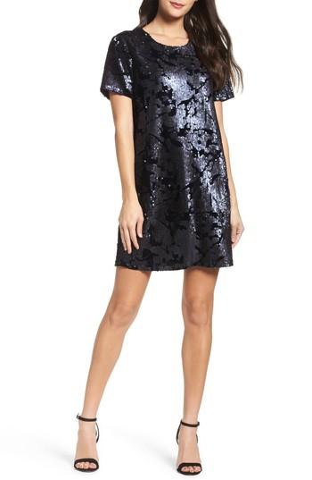 Women's Chelsea28 Sequin Velvet Shift Dress