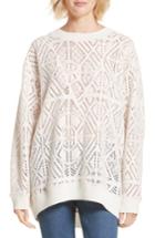 Women's See By Chloe Lace Knit Sweater