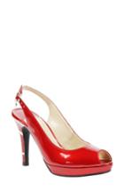 Women's J. Renee Onille Slingback Pump B - Red