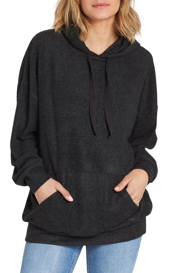 Women's Billabong Don't Go Slouched Hoodie - Grey