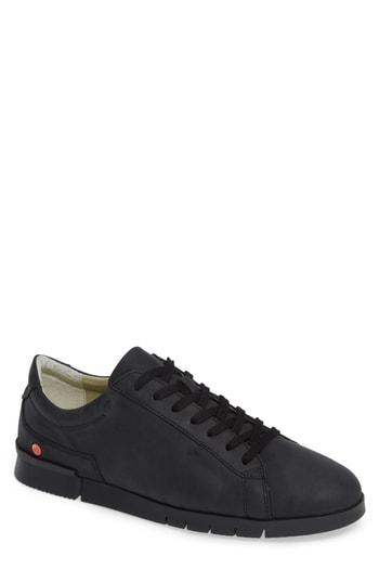 Men's Softinos By Fly London Cer Low-top Sneaker Us / 40eu - Black