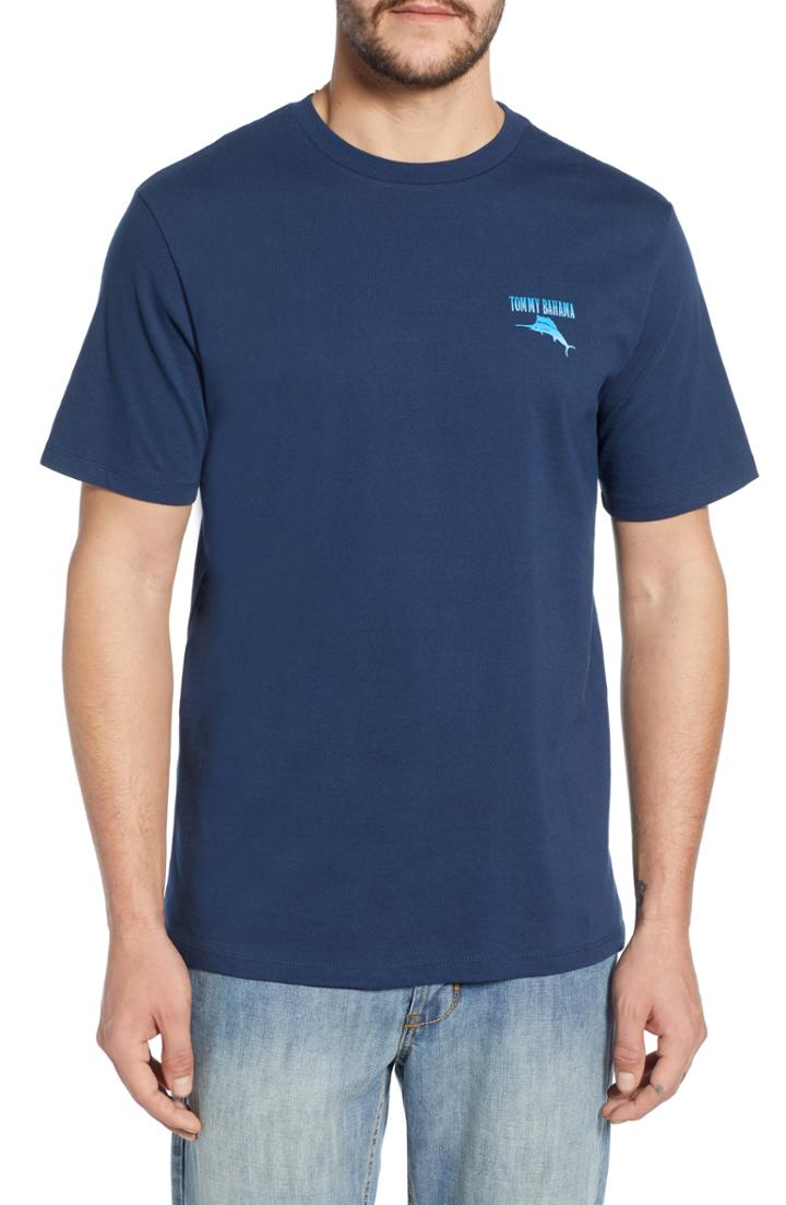 Men's Tommy Bahama Raise Your Game Graphic T-shirt - Blue