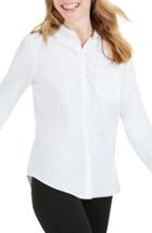 Women's Foxcroft The Hampton Button Down Shirt (similar To 14w) - White