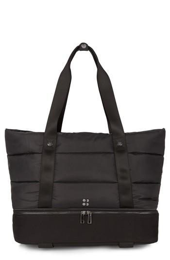 Sweat Betty Luxe Gym Bag - Black