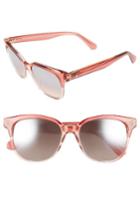 Women's Kate Spade New York Arlynn 52mm Sunglasses - Cherry Pink