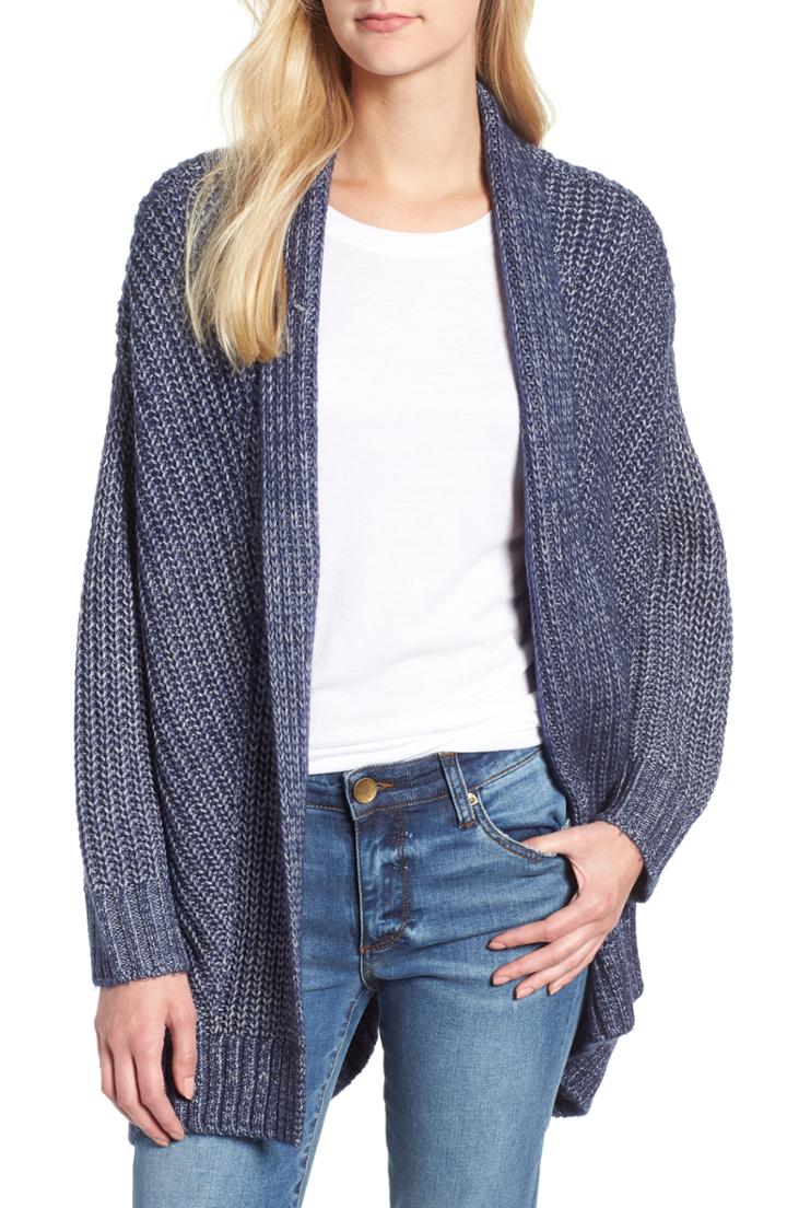 Women's Lou & Grey Blouson Open Cardigan - Blue