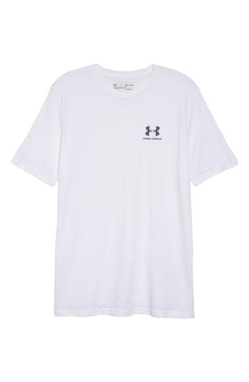 Men's Under Armour Sportstyle Loose Fit T-shirt - White