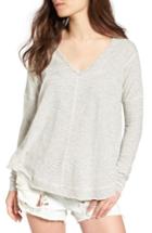 Women's Bp. Seamed Long Sleeve Tee - White