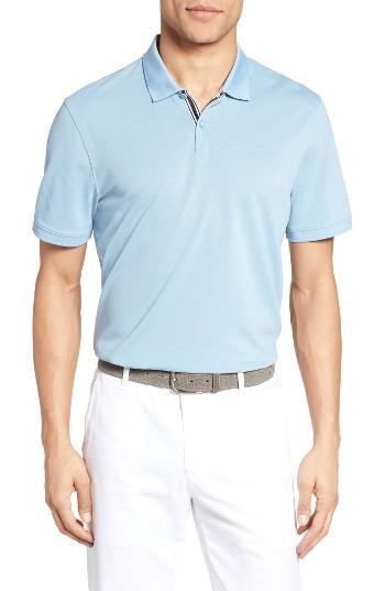 Men's Ag The Berrian Pique Polo - Blue