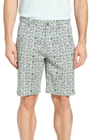 Men's Robert Graham Cristobal Woven Shorts - Green