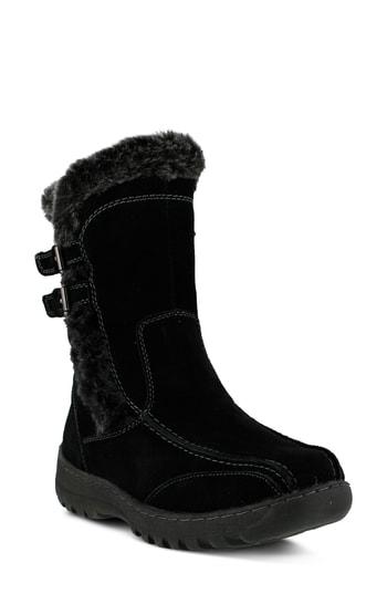 Women's Spring Step Achieve Water Resistant Bootie .5-6us / 36eu - Black