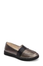 Women's Bernie Mev. Tw74 Perforated Flat Us / 36eu - Metallic