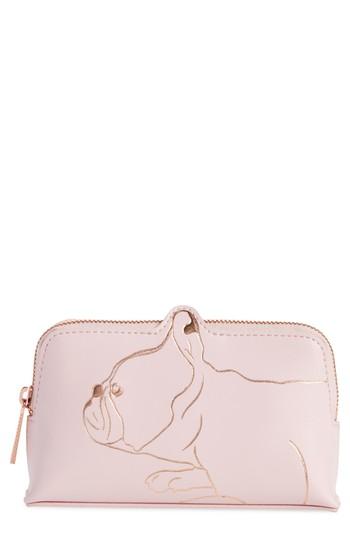 Ted Baker London Elmida Cosmetics Case, Size - Light Pink