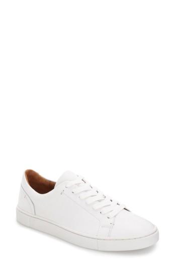 Women's Frye Ivy Sneaker M - White