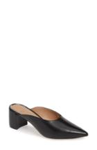 Women's Linea Paolo Zadie Pointy Toe Mule M - Black