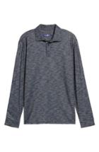 Men's Stone Rose Flame Knit Polo, Size - Blue