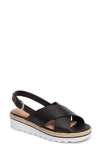 Women's Caslon Lucas Slingback Sandal M - Black