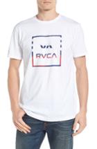 Men's Rvca Va All The Way Graphic T-shirt - White