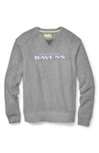 Men's Tommy Bahama Nfl Stitch Of Liberty Embroidered Crewneck Sweatshirt, Size - Grey