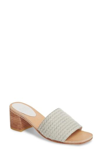 Women's Huma Blanco Genuine Calf Hair Sandal M - White