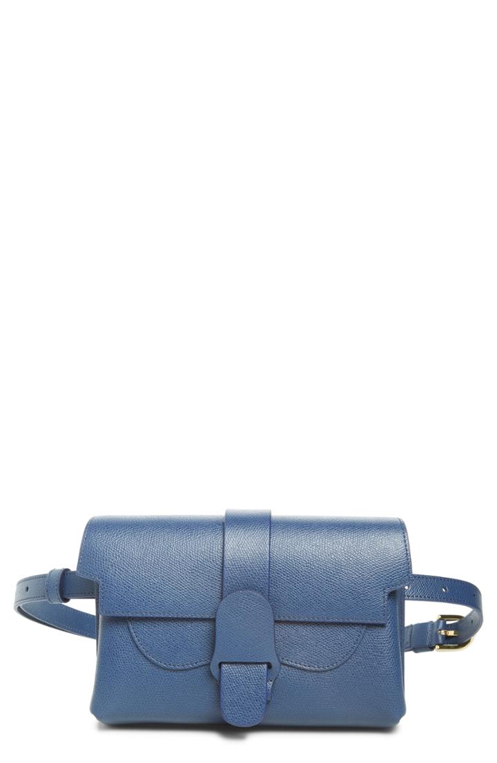 Senreve Aria Pebbled Leather Belt Bag - Brown