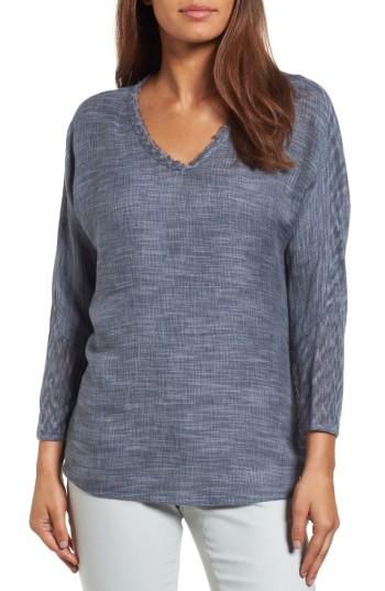 Women's Nic+zoe Mixed Edge Top