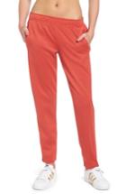 Women's Adidas Snap Tapered Pants - Red