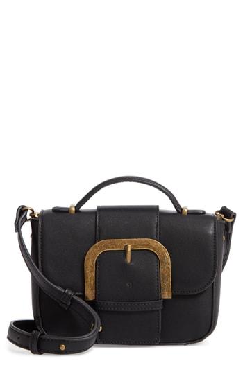 Malibu Skye Oversize Buckle Top Handle Bag -