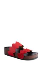 Women's Chloe Lauren Platform Sandal Us / 37eu - Red
