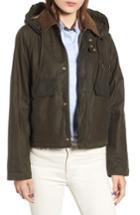 Women's Barbour Margaret Howell Spey Water Resistant Waxed Cotton Jacket Us / 8 Uk - Green